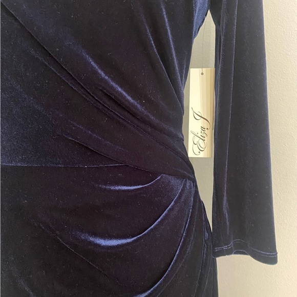 Eliza J size 6 Navy Blue dress - Picture 2 of 3